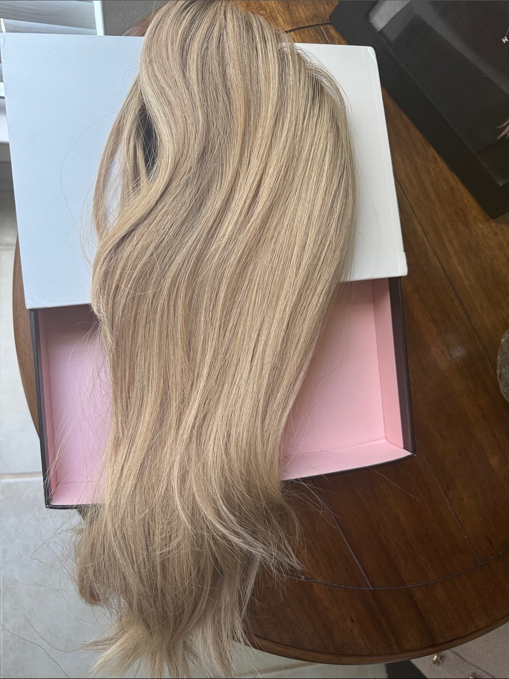 Madison Hair Topper 22" 9"x9" Silk Top Blonde Rooted High-End Topper **NEW PICS* - Picture 3 of 14